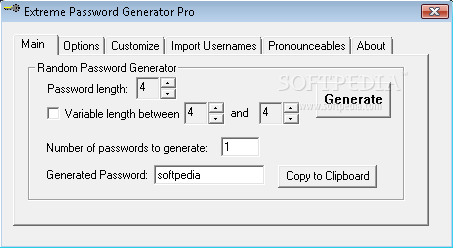 Extreme Password Generator Pro Crack + Keygen Updated