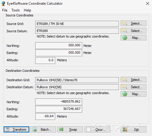 Eye4Software Coordinate Calculator Crack + Activator Download