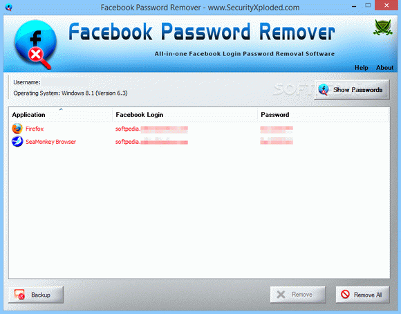 Facebook Password Remover Crack Plus Activation Code