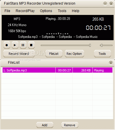 FairStars MP3 Recorder Crack + Serial Number