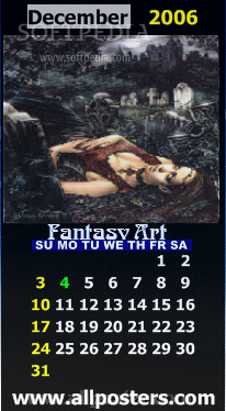 Fantasy Calendar Crack With Serial Number