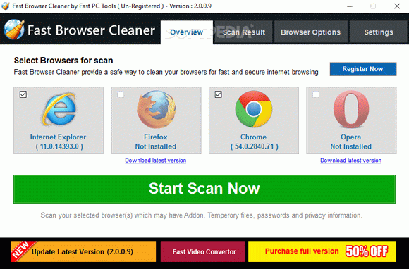 Fast Browser Cleaner Crack With Serial Key Latest