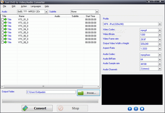 Fast DVD to Video/Audio Converter Crack + Serial Key Updated