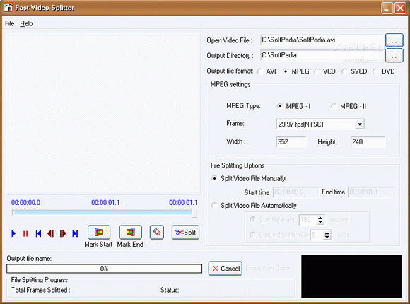Fast Video Splitter Crack With Serial Number