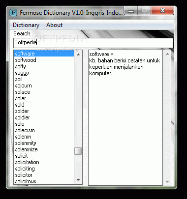 Fermose Dictionary Crack + Serial Number Download 2024