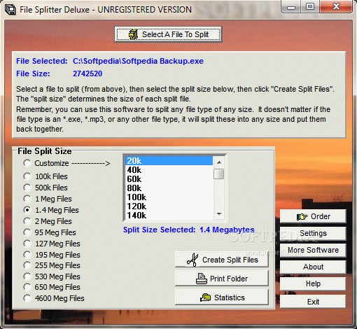 File Splitter Deluxe Crack With Keygen