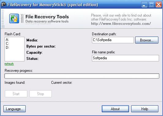 FileRecovery for MemoryStick Crack + Activator