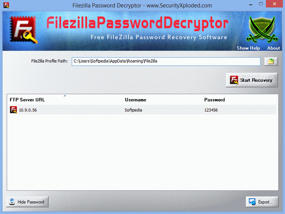Filezilla Password Decryptor Crack With Keygen
