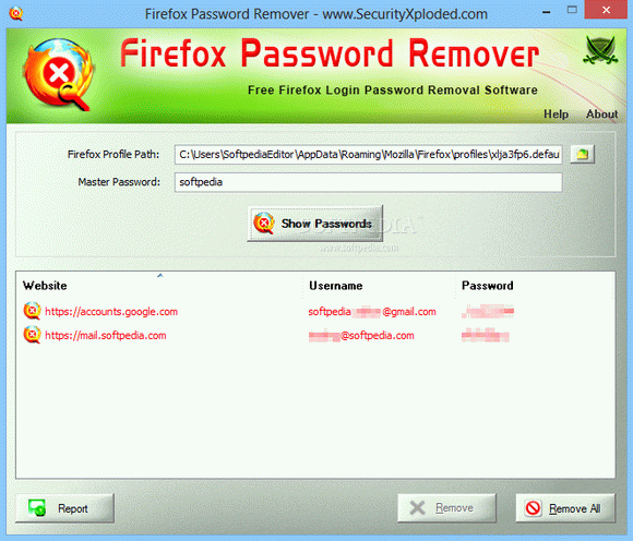 Firefox Password Remover Crack + Activator Download