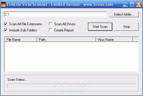 FireLite Virus Scanner Crack + Serial Key Updated