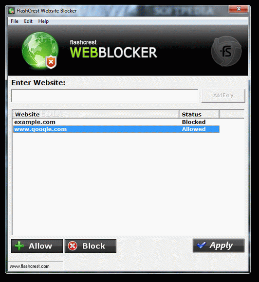 FlashCrest Website Blocker Crack + Serial Number Download 2024