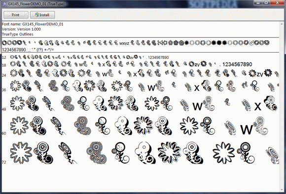 Flowers font - Pack 145 Crack With Serial Key Latest