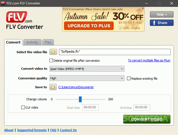 FLV.com FLV Converter Crack + Serial Number (Updated)