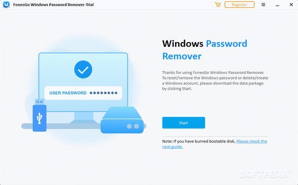 FonesGo Windows Password Remover Crack + License Key
