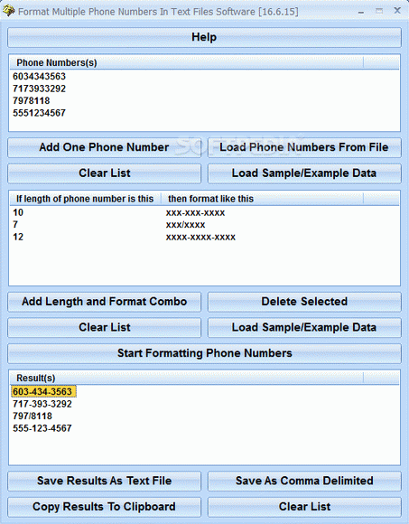 Format Multiple Phone Numbers In Text Files Software Crack + Serial Number