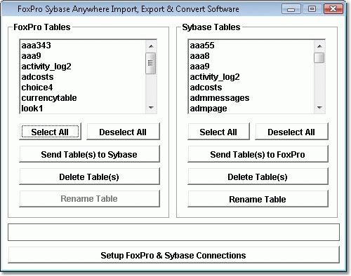 FoxPro Sybase SQL Anywhere Import, Export & Convert Software Crack Plus Keygen