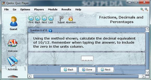 Fractions, Decimals and Percentages Crack + Activation Code