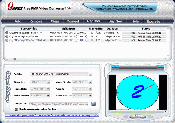 Apex Free PMP Video Converter Crack Plus Activation Code