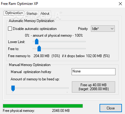 Free Ram Optimizer XP Crack + Serial Number Download