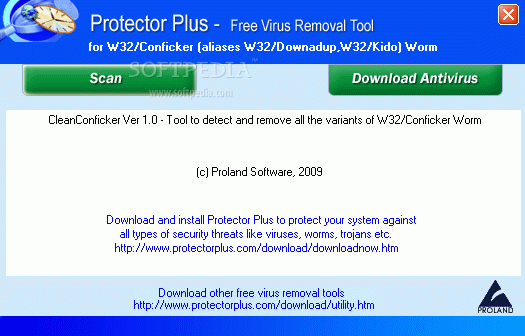 Free Virus Removal Tool for W32/Conficker (aliases W32/Downadup, W32/Kido) Worm Crack + Keygen (Updated)