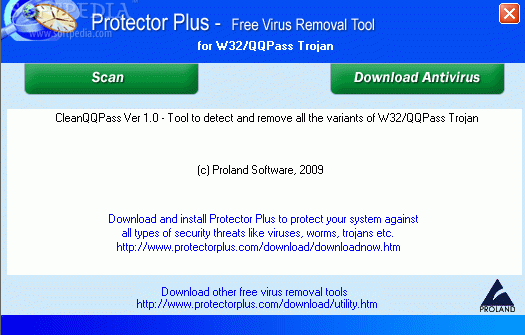 Free Virus Removal Tool for W32/QQPass Trojan Crack + Keygen Updated