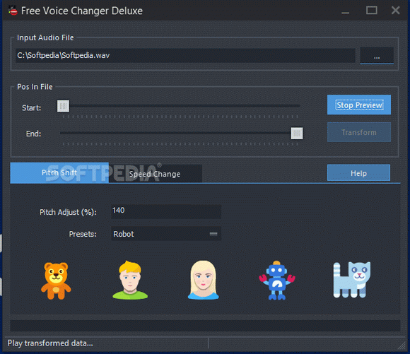 Free Voice Changer Deluxe Crack + Serial Key