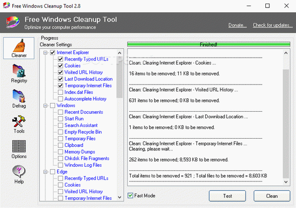 Free Windows Cleanup Tool Crack & License Key