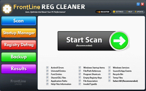 Frontline Reg Cleaner Crack + Activation Code Updated