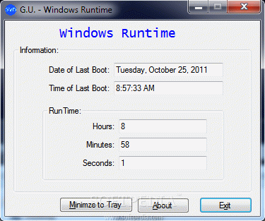 G.U. - Windows Run Time Crack With Serial Key Latest