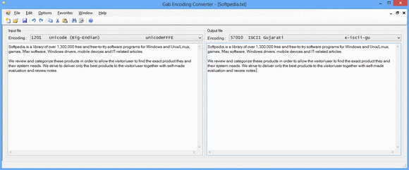 Gab Encoding Converter Crack + License Key Updated
