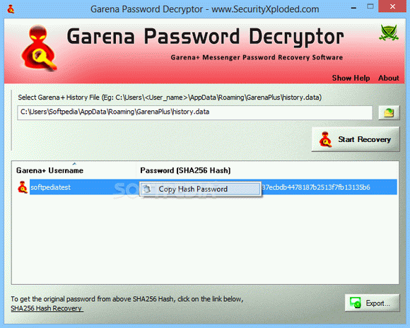 Garena Password Decryptor Crack + License Key Updated