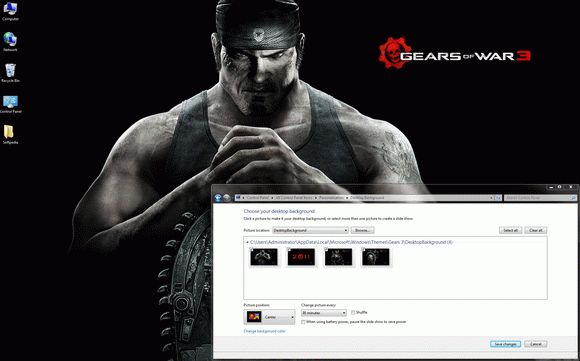 Gears of War 3 Windows 7 Theme Crack + License Key Updated