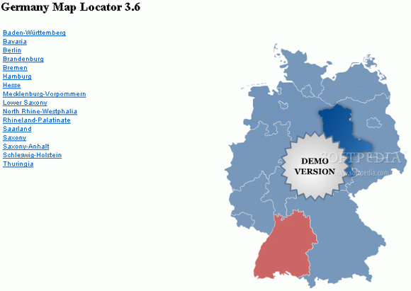 Germany Map Locator Crack + Keygen