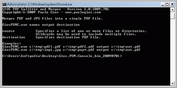 Gios PDF Splitter and Merger - Console Version Crack & Keygen