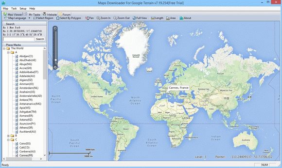 Maps Downloader for Google Terrain (formerly Google Terrain SuperGet) Serial Number Full Version