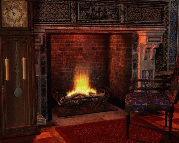 Gothic Fireplace - Animated Screensaver Crack & Activator