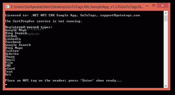 GoToTags .NET NFC SDK Crack With Serial Number Latest
