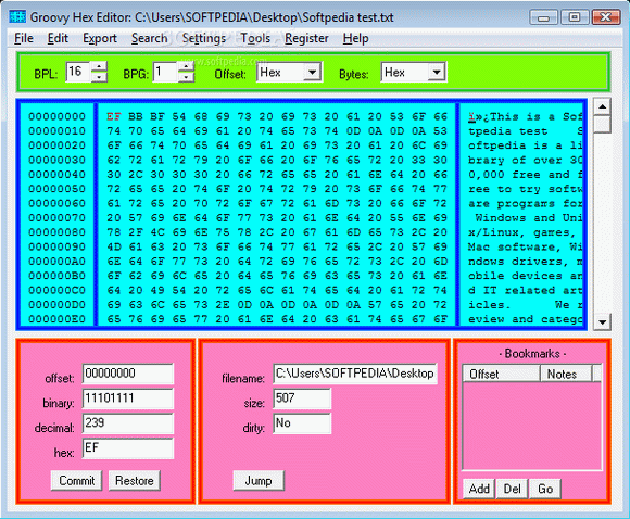 Groovy Hex Editor Crack Plus Serial Key