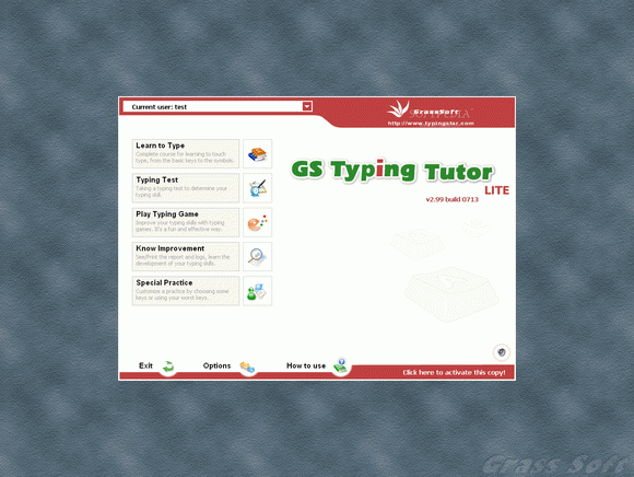GS Typing Tutor LT Crack + Serial Key Download