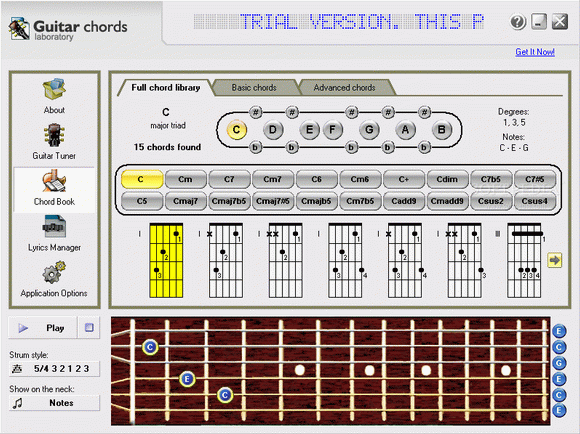 Guitar chords laboratory Serial Number Full Version