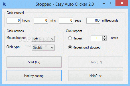 Easy Auto Clicker (formerly H.F.P Auto-Clicker) Crack + Activation Code Download