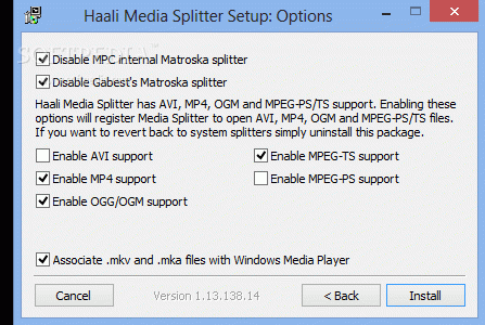 Haali Media Splitter Crack + Activator Download
