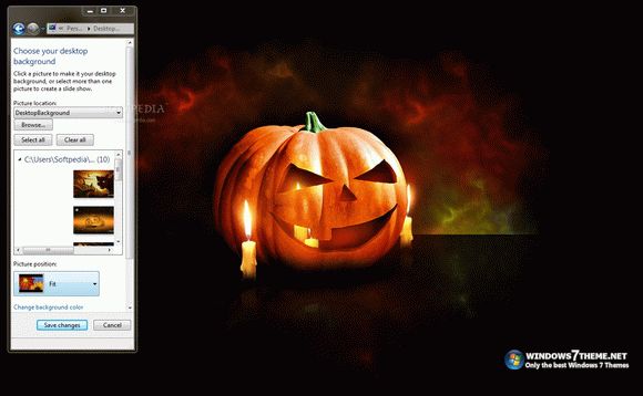 Halloween Windows 7 Theme with sound Crack + Serial Key Download 2024