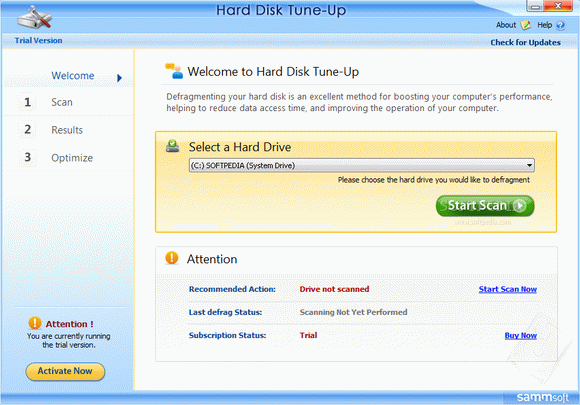 Hard Disk Tune-Up Serial Number Full Version