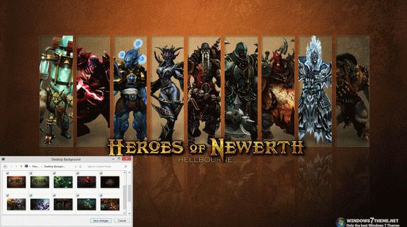 Heroes of Newerth Windows 7 Theme Crack + Serial Key