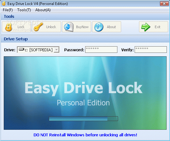 Easy Drive Lock Crack With Serial Number