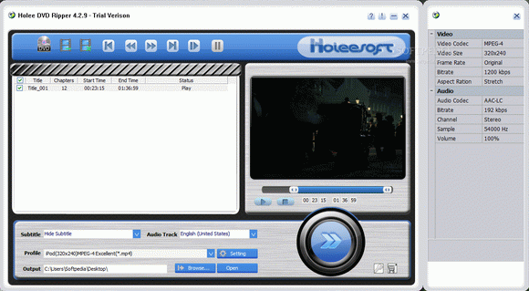 Holeesoft DVD Ripper Crack + License Key Updated