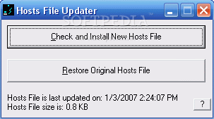 Hosts File Updater Crack + Serial Number Download 2024