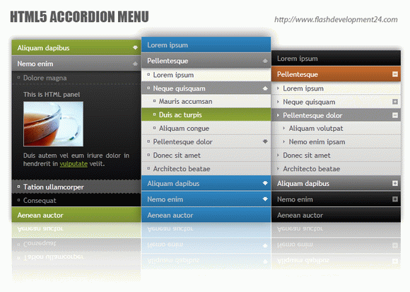 HTML5 Accordion Menu Activation Code Full Version