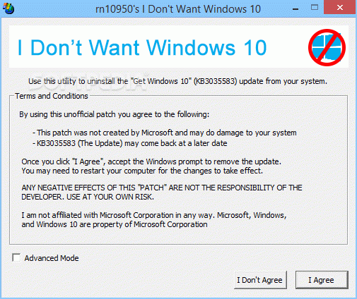 I Don't Want Windows 10 Serial Number Full Version